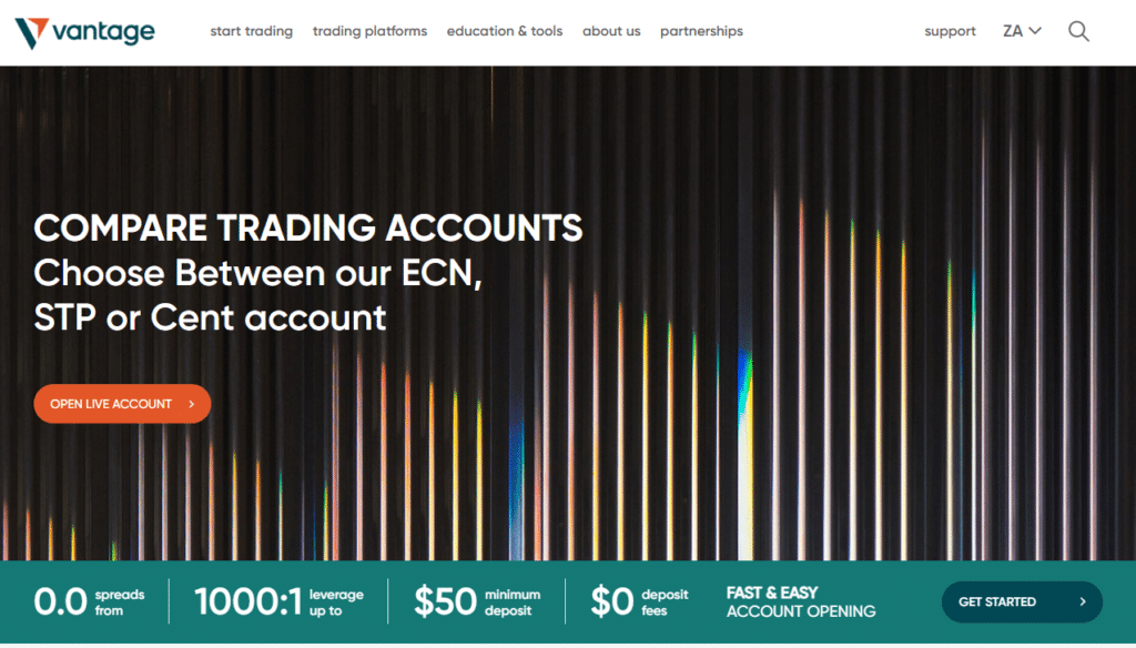 Pros and Cons Vantage Markets 