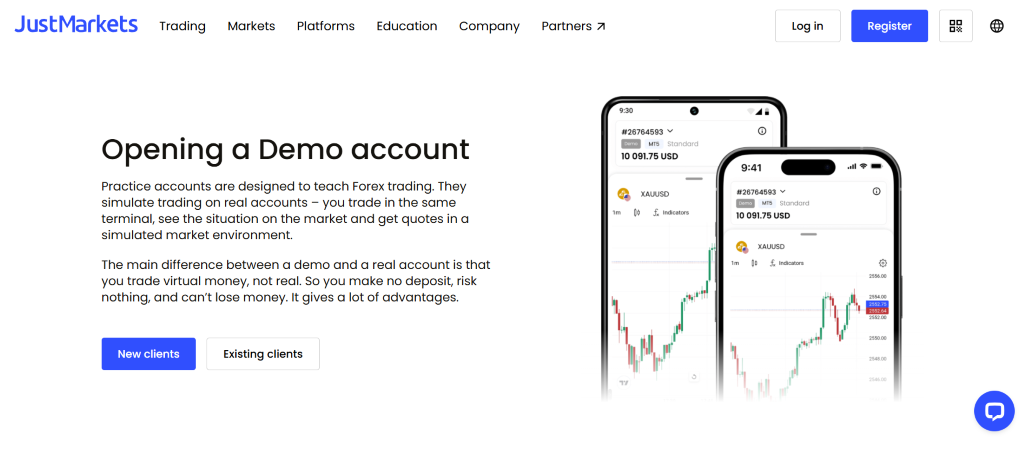 JustMarkets Review JustMarkets Review