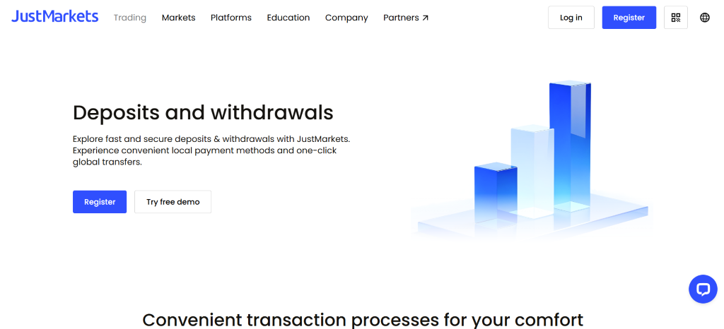 JustMarkets Review JustMarkets Review