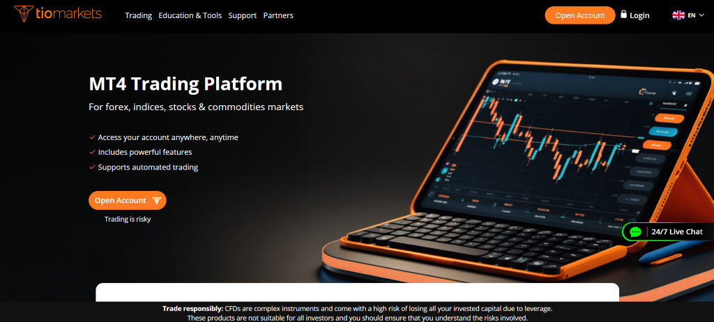 TIOMarkets Review TIOMarkets Review